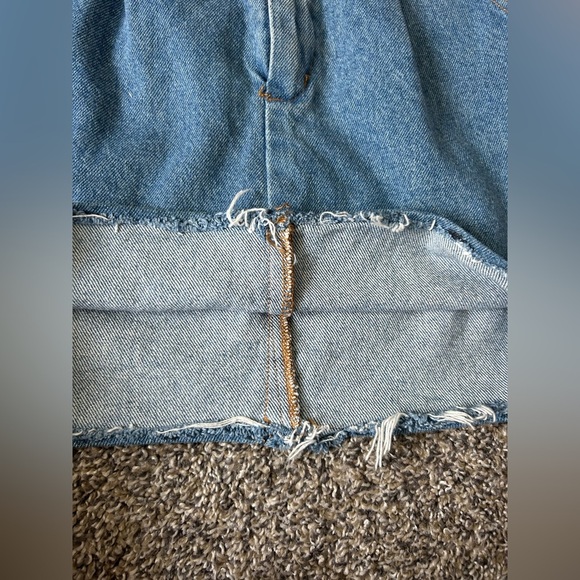 Vintage American Profile Jeanswear Denim Skirt vintage size 7/8 - Picture 6 of 9